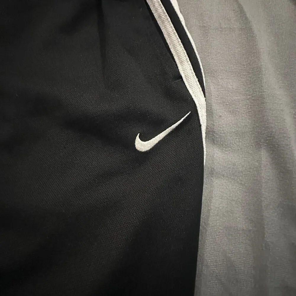 Vintage Nike Track Pants Striped Wide Leg Baggy Sweatpants Mens XL Y2K 00s